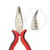 Pliers Hair Extensions Tools Kit 3Hole Itip Hair Pliers Loop Needle Threader Pulling Hook Needle 600 Pcs Micro Rings Links Beads