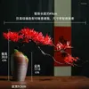 Decorative Flowers Green Plants Landscape Potted Zen Decorations Porch Living Room Desktop Tea Space Luohansong Welcoming