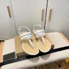 luxe Designer Slippers Zomer zwembad Sandaal Mannen gladiator Casual strand Dans zacht Leer merk Slipper loafer Mule Slide Dames schoen Platte schoenen Sliders sandale box