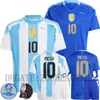 Футбольная майка MESSI ArgENTiNA Кубок Америки 2024 года Camisetas Детская форма 24 25 Национальная сборная Домашняя версия для игрока Футбольная рубашка DI MARIA LAUTARO MARTINEZ