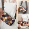 Sacs à bandoulière en cuir véritable pour femmes, sac Patchwork pour dames, sac à main Vintage de luxe de styliste