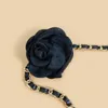 Chaîne en or à fleurs pour femmes, réglable, Punk, ceinture en métal argenté, haute qualité, chaîne de pantalon de robe de luxe, 240318