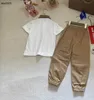 Classics Kids Clothes Baby Tracksuits T-shirt Boys T-shirt Set Taille 110-160 cm Summer Designer Polo et Broidered Knight Pantal