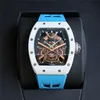 047 Neue Samurai-Rüstung Motre Be Luxe manuelles mechanisches Uhrwerk Keramikgehäuse Luxusuhr Herrenuhren Armbanduhren Uhren