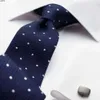 Designer Tie Tybetańskie Cyan Business Męs Męs