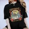 Damen T-Shirts Sommer T-Shirt 90er Jahre Plus Size Cartoon Muster Süße bedruckte Kleidung Lustige Blumenbrief Mode Kurze Sl