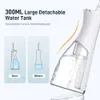 Oral Irrigators Shoben Taşınabilir Oral Irrigator USB Şarj Lavabosu Diş Lavabosu 300ml Su Tankı IPX7 Su Geçirmez Diş Temizleyici J0318