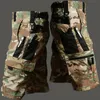 Camouflage Cargo Shorts hommes été séchage rapide plusieurs poches pantalons militaires en plein air randonnée pêche mince Shorts mâle Jogger 240312