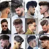 Syntetyczne peruki Q6 koronkowe toupee men Europe Human Hair Męs