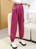 Kadın Pantolon 2014 Bahar Sonbahar Moda Yüksek Kaliteli Orijinal Deri Sıradan C618