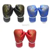 Protective Gear Boxing Training Gloves 1 Pair Adult Fighting Mittens MMA Muay Thai Combat Guantes Karate Professional Punching Gloves Exercise yq240318