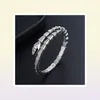 LOVE BANGLE SERPENT Designer Bracelet Jewelry Diamants Elastic Force Empphe Gold Placing NE OUVERTISSE HIGH Version Snake OSE1887023