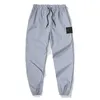 Stone Jacket Island Men's Designer Pants Cargo Pants Hip Hop Summer Breatble Pants Pocket Trousers Arbetsverktyg Jogging Pants A45
