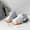 MOQ HBP Brand Brand Brand Small Custom 6 cm de hauteur de fond d'épaisseur Canvas Toile Casual Shoes Casual Shoes Platforms Chunky Sneakers For Dames