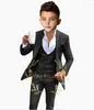 Costumes pour hommes Enfants Royal Blue Veste Vest Pantal