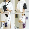 Сумки на плечо, модная сумка для мобильного телефона, женская сумка-мессенджер, универсальная мини-маленькая сумка через плечо, подвесной кошелек для монет, вертикальная сумка