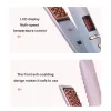 Eisen Mini Haar Curler Keramik Negative Ionen Lockenstäbe Mais Dauerwelle Flauschige 3D Schwimmende Schiene Crimpen Haar Eisen Digitale Styling Werkzeuge