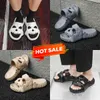 Zomerslippers voor heren en dames Effen kleur Schedelkop Sandalen met platte hak van Dalwucavst Designer Hoge kwaliteit modeslippers Waterdichte strandsportslippers GAI