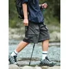 Men's Shorts Summer Zipper Decorated Large Pocket Cargo Loose Outdoor Functional Pants