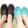 Slippers Women Summer Sandals Mens Slippers Fashion Hollow Mules Clogs Breathable Beach Slippers Flip Flops EVA Light Slippers Sandals