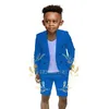 Costumes pour hommes Enfants Kaki Piano Party Dress School Kids Cérémonie de remise des diplômes Pograph Costume Flower Boy Host Performance Dance Show Costume