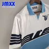 JMXX 15-16 18-19ラツィオレトロサッカージャージホームアウェイメンズユニフォームジャージーマンフットボールシャツ92ファンバージョン