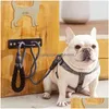 Dog Collars Leashes Adjustable Pet Harness Vest Comfortable Padded Handle Design For Supplies Easy Control Drop Delivery Home Garden Dhdk3