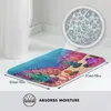 Tapis Le monde sous-marin mignon dessin animé paillasson tapis tapis tapis de bain bain polyester antidérapant balcon toilette lavable anti-usure