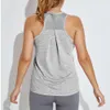 Lu Align Align Lu Lemon Fiess Gutashye 2xlyoga Holle Effen Kleur Blouse Sportlegging Dames Push Up Workout Vest 2024 Gym Jogger Sport