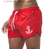 Men's Shorts Trending Pocket Swimwear Man Summer Printed Shorts GYM Short Pants Men Fitness Casual Cool Pants Male Joggering Beach Short Y240320