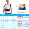 Safety Back Brace Posture Corrector Adjustable Fully Back Support Improve Back Posture for Upper and Lower Back Pain Relief Kids Adults