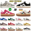 Designer Mens Womens Campus 00s Gazelle Bold Shoes 캐주얼한 두꺼운 바탕에 핑크 수정 나쁜 토끼 표범무늬 운동화【code ：O】