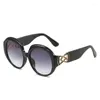 Солнцезащитные очки модный бренд негабаритных дизайнерских женщин ретро тренд антибликовые очки для вождения мужские UV400