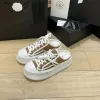 Ny lyxig kex dubbel kanal klänning casual sko för kvinnor män tränare platt häl plattform sneaker designer skor tazz tozzloer loafer sneakers röd duk sko