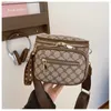 Casual Simple Cell Phone Bag Small Square Bag Vintage Canvas Shoulder Crossbody Small Bag 032724-11111