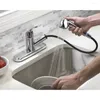 Kitchen Faucets Stainless Steel Extendable Faucet Sink Universal Filter Gourmet Extension Fixture Home Improvement