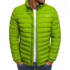 가을 겨울 2024 남자 zip 재킷 브랜드 재킷 세련된 드로우 스트링 포켓 thermal jacket slim fit 야외 재킷