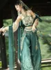 Stage Wear Girl Exotic Style Women's Han Chinese Clothing Elements Dance Costume
