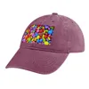 Berets Smarties Background - Candy Sweets Chocolate Lover Gift Cowboy Hat Golf In For Man Women's