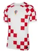 24-25 Croacia Modric World Cup Soccer Jerseys National Team Mandzukic Perisic Kalinic 24-25クロアチアフットボールシャツKovacic Rakitic Kramaric Men Kids Kitユニフォーム