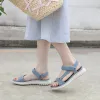 Sandali estate New Outdoor Leisure Sandals Fashion Allmatch Wedge Platform Sports Casual Beach Scarpe Donne Sandalie morbide comodi comodi sandali