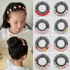 Acessórios de cabelo Círculo Flexível Primavera Headband Plástico Ajustável Stretch Hairband Pente Fixo Mulheres Menina