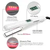 Irons Professional Ultrasonic Infrared Hair Straightener Cold Flat Iron Hair Treament Styler Therapy Conditioning Tools