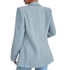 Abiti da donna Elegante Office Lady Blazer Donna manica lunga Abito slim Soprabito Solido Cappotti e giacche da donna Capispalla Abbigliamento casual