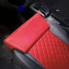 Cuscino estensibile per seggiolino auto in pelle Cuscino di supporto per le gambe Cuscino per ginocchia in memory foam Tappetino per protezione per conducente a casa per guida a lunga distanza 240318