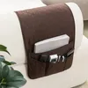 Storage Bags Large Capacity Sofa Armrest Organizer Non-Slip Space Saving Bedside With 5 Pockets Bed Pocket Bag