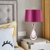 Lampes de table hongcui nordique lampe à glaçage moderne art à la mode iiving chambre coucher el led personnalité originalité de bureau