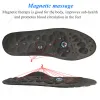 靴のためのインソール矯正磁気療法マッサージインソールフット指圧強化磁気インソールポイント療法フィートボディデトックスパッド