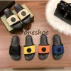 Classic Letter Printing Slippers Men Women Assorted Colors Couples Fashion Comfort Flat Bottom Living Bathroom Antiskid High Quality Slipper 35-45 With box