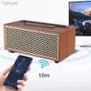 Haut-parleurs portables Haut-parleur Bluetooth rétro TWS sans fil caisson de basses système de son à distance Altavoz Portable Bluetooth Home cinéma haut-parleur en bois 24318